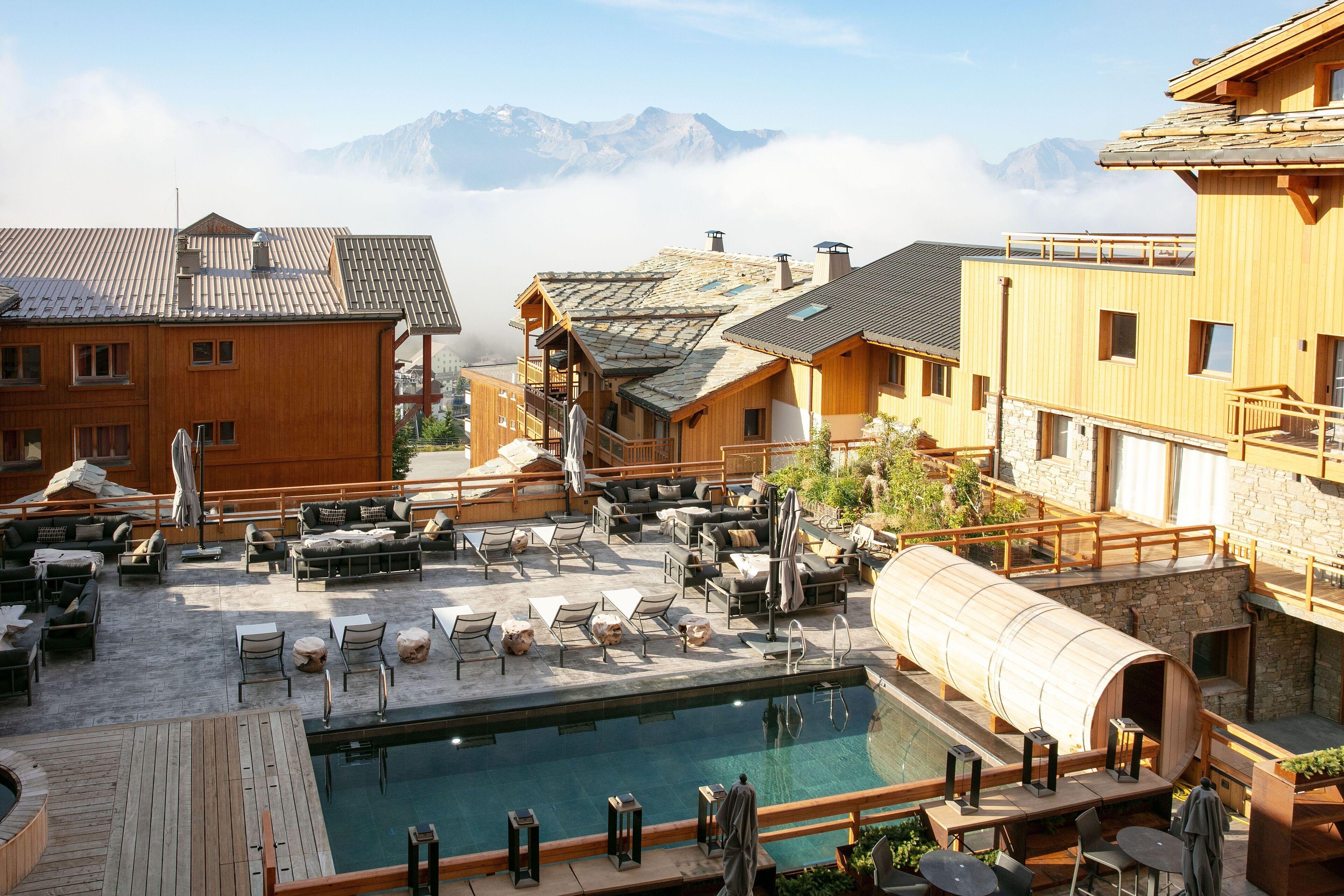 Royal Ours Blanc Boutique Hotel & Spa Альп-д'Юэз Экстерьер фото