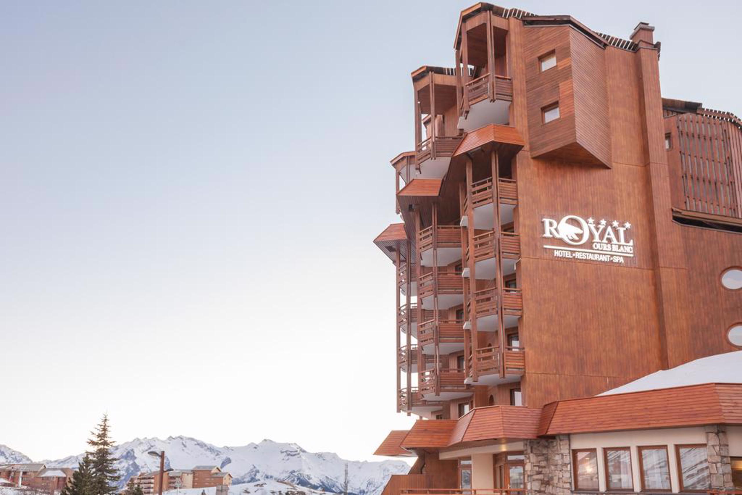 Royal Ours Blanc Boutique Hotel & Spa Альп-д'Юэз Экстерьер фото